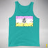 Twink Pride Pirate Flag Premium Tank Top - Teal